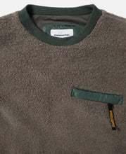 Gore-Tex Windstopper®  Wool Fleece Crewneck (Grey)