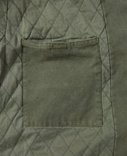 Overdyed Hooded Jacket (Olive)