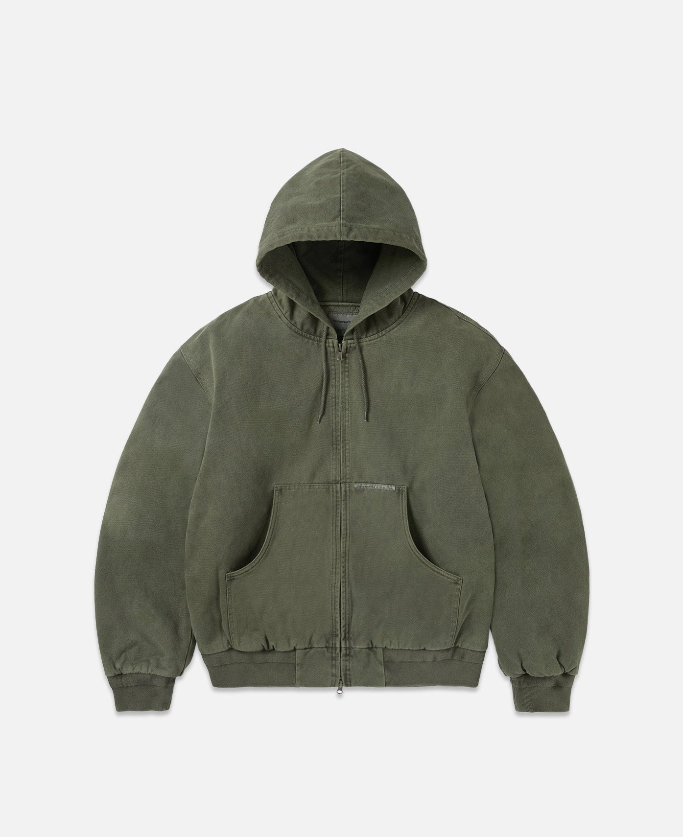 Overdyed Hooded Jacket (Olive)