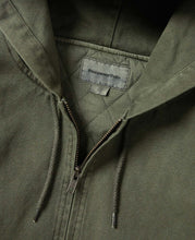 Overdyed Hooded Jacket (Olive)