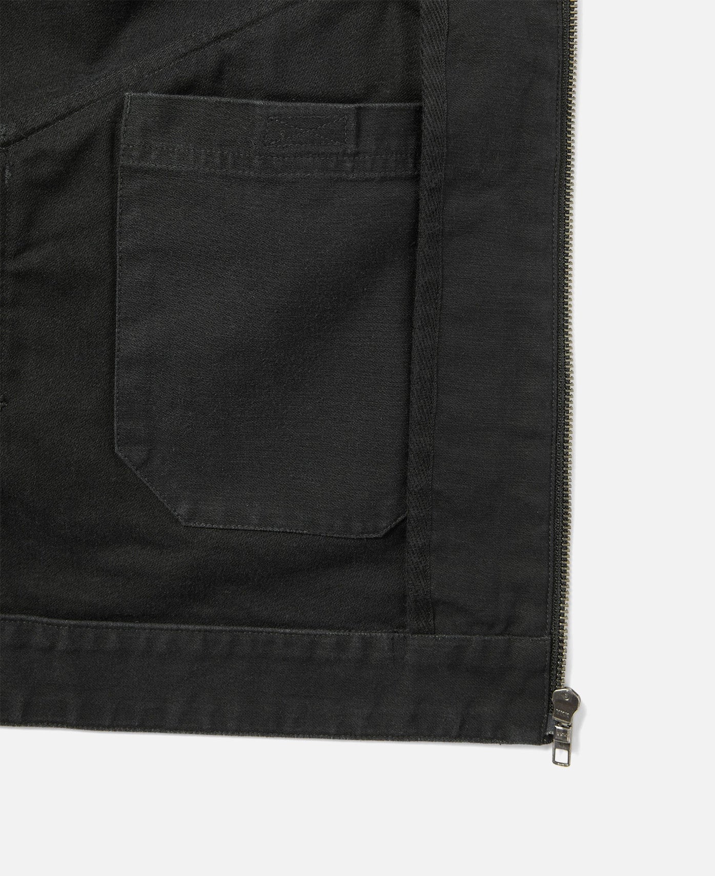 Washed Work Jacket (Black)