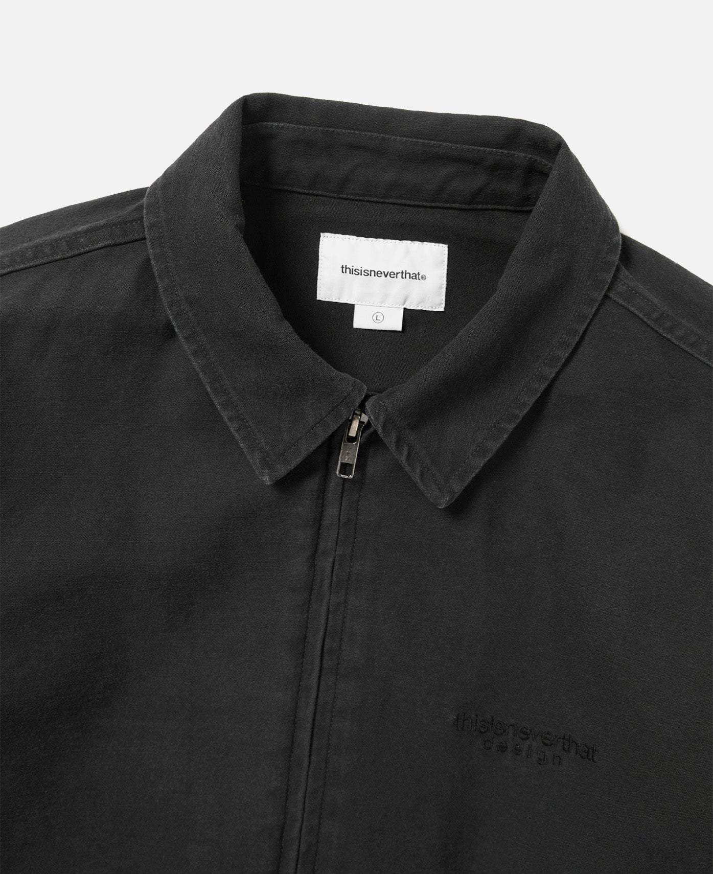 Washed Work Jacket (Black)