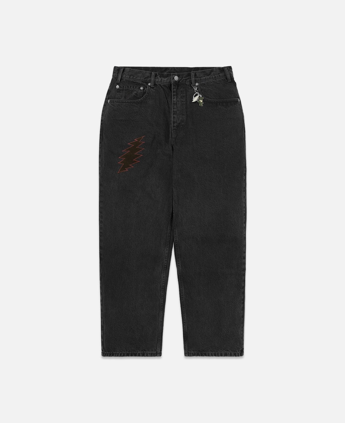 Lightning Relaxed Jeans (Black)