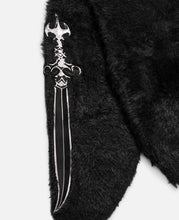 Pack Fur Sword Hoodie (Black)