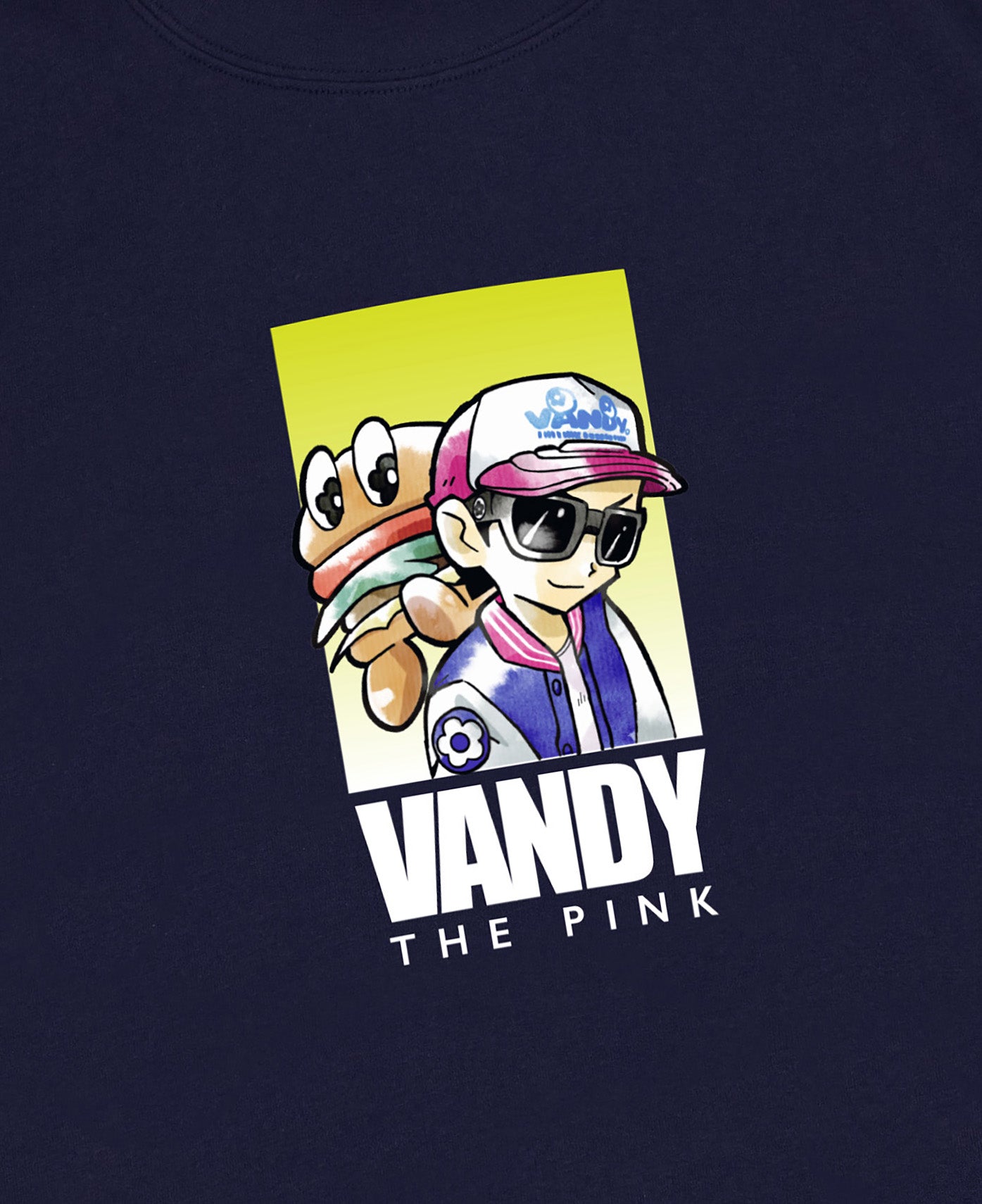 Anime Air Balloon T-Shirt (Navy)