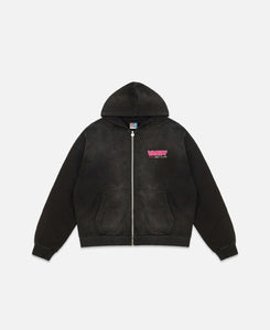 Basic Logo Zip Up (Black)