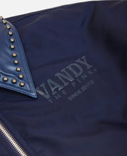 Nylon Bomber Jacket (Navy)