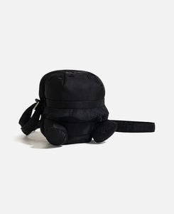 Nylon Plush Bag (Black)