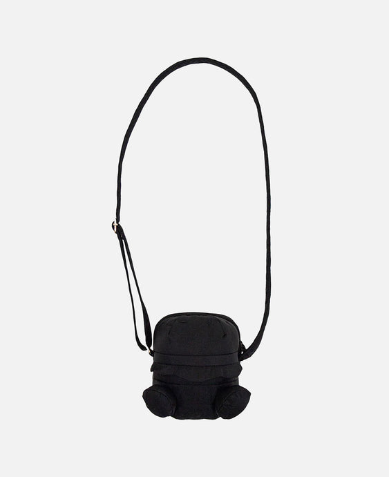 Nylon Plush Bag (Black)