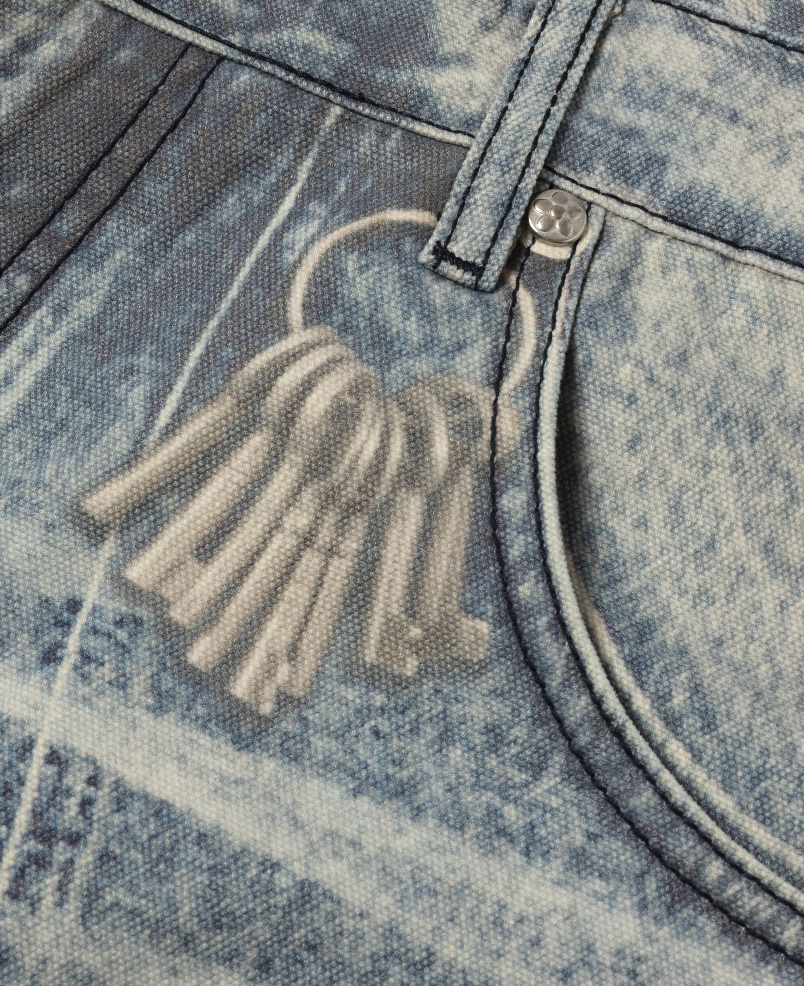 Trompe L'Oeil Pants (Blue)