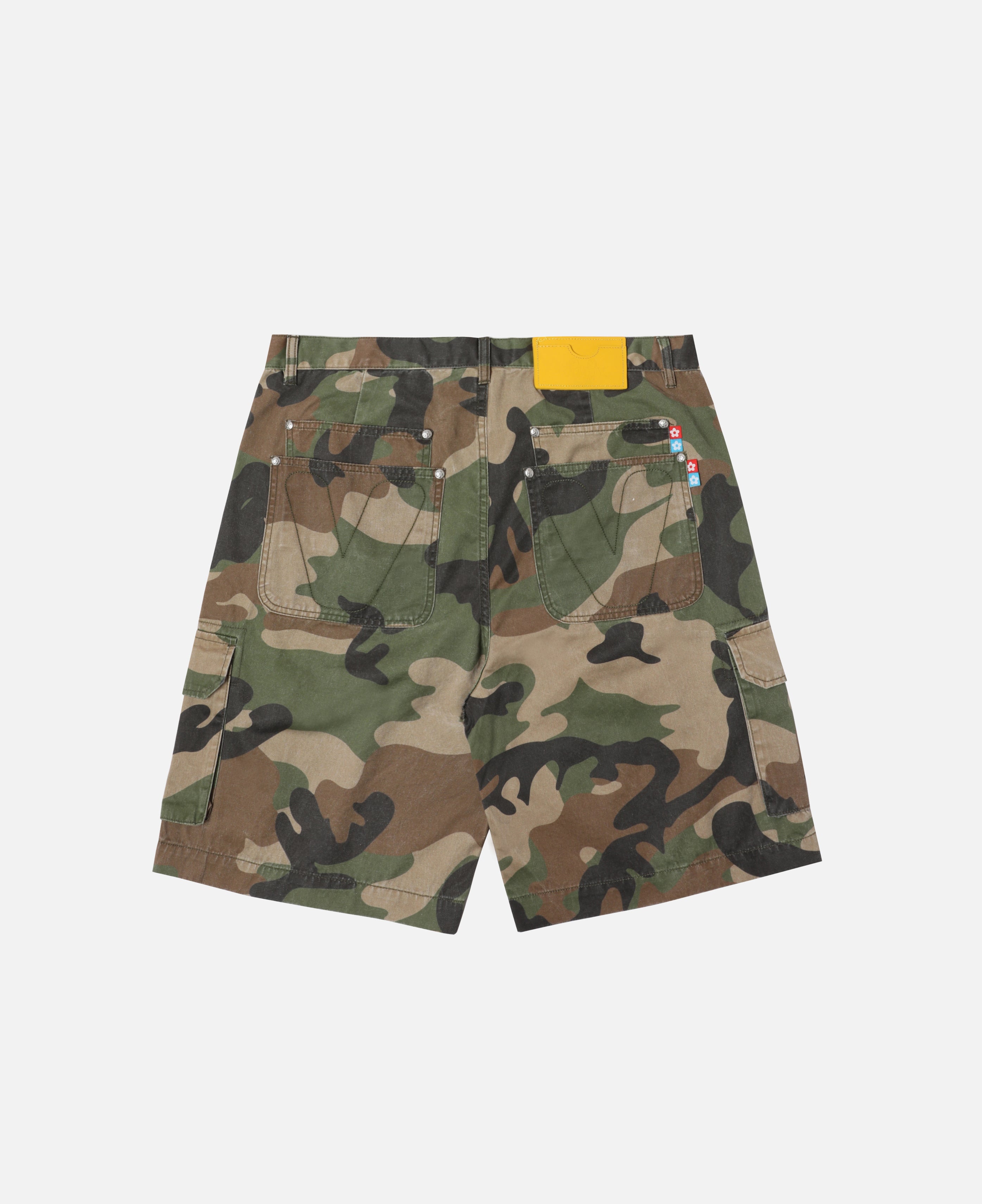 Woodland Camo Shorts (Green)