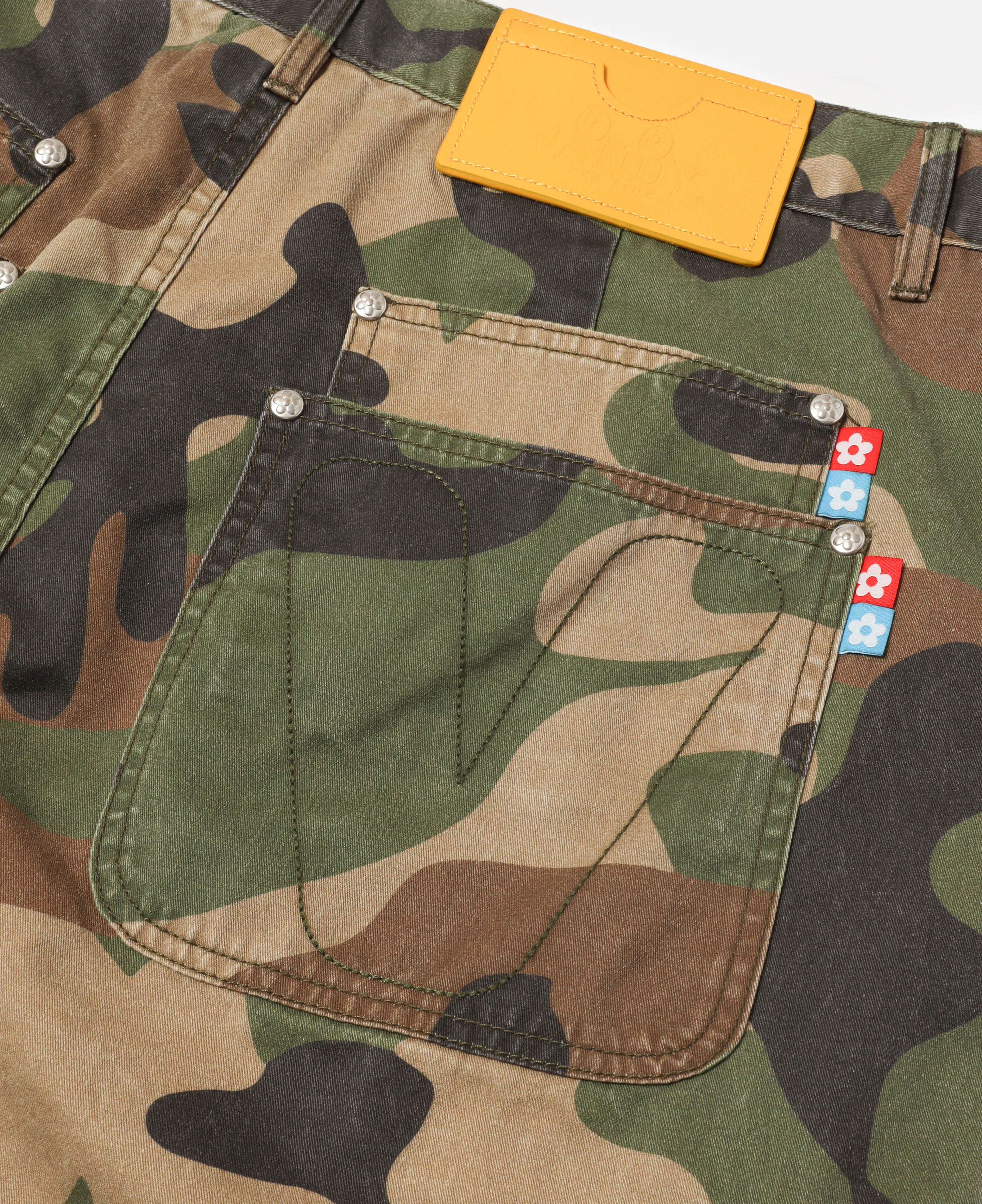 Woodland Camo Shorts (Green)