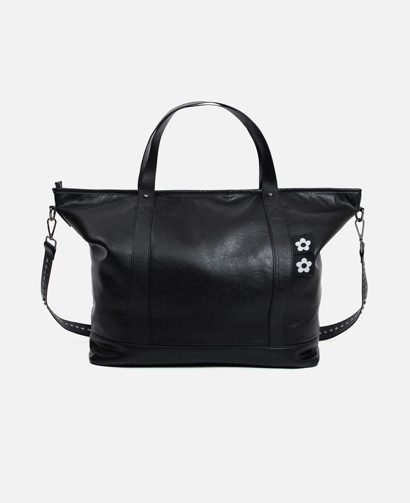 Studded Tote Bag (Black)