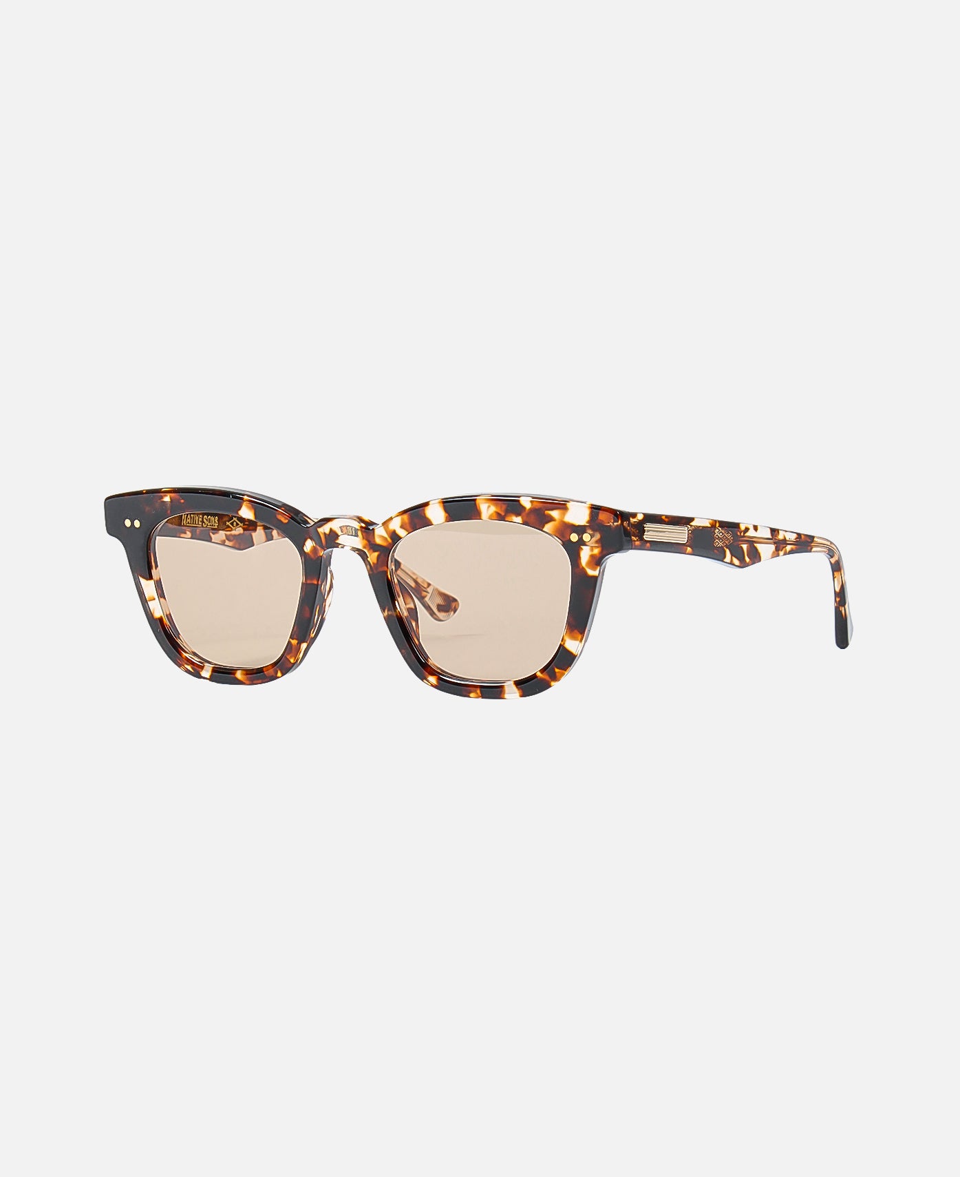 Wacko Maria X Native Sons Sunglasses (Brown)