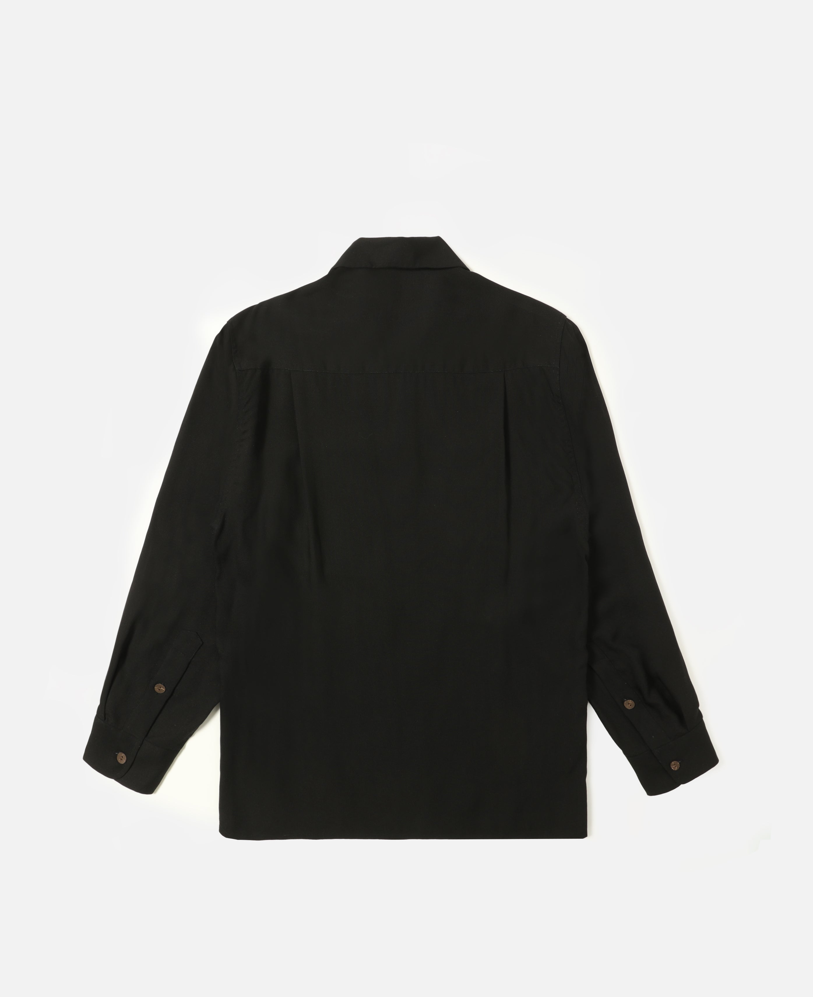 Wacko Maria X Tim Lehi Hawaiian Long-Sleeve Shirt (Black)