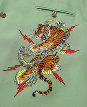 Wacko Maria X Tim Lehi Hawaiian Long-Sleeve Shirt (Green)