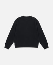 Eye Knit Pullover Sweater (Black)