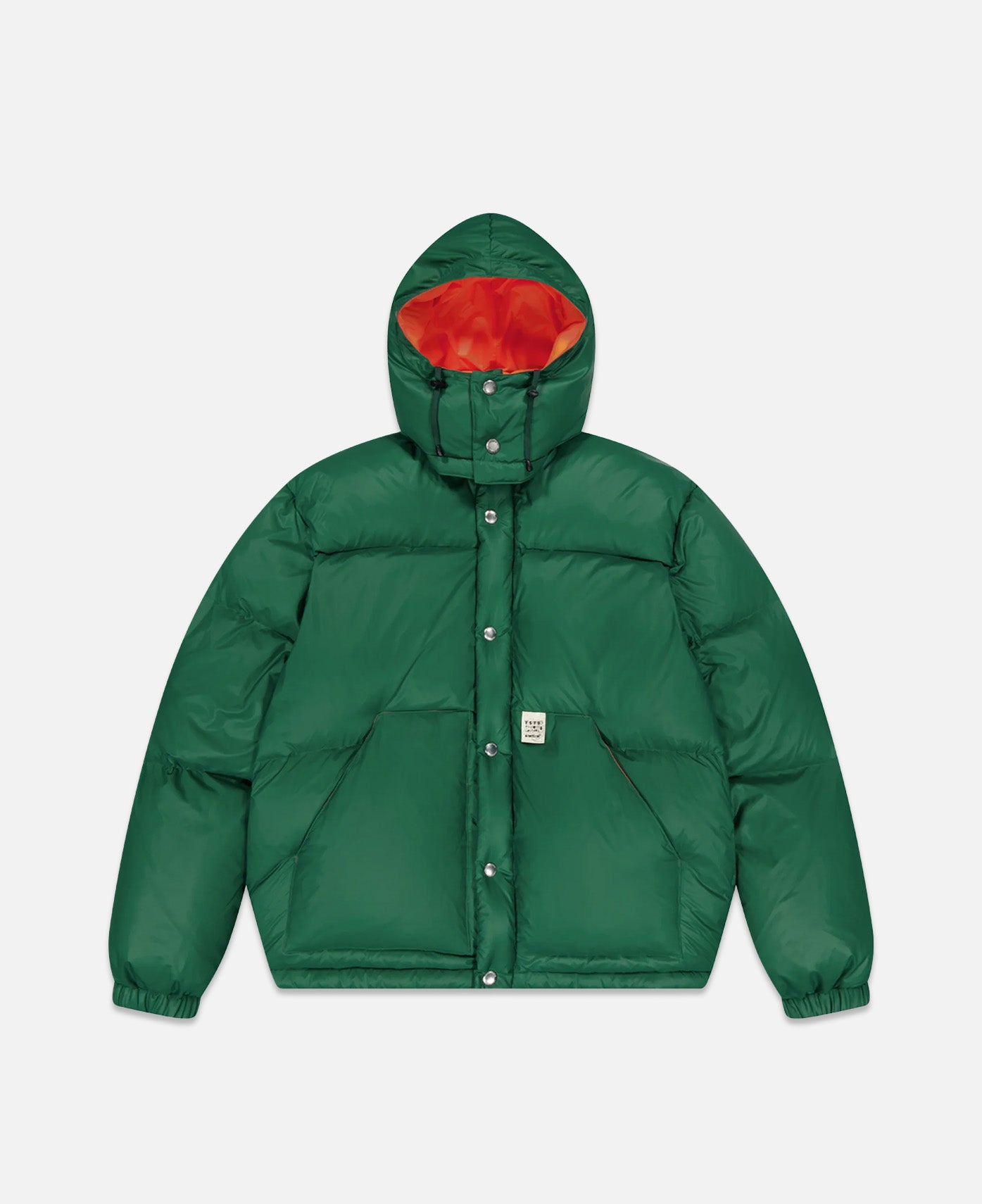 Hooded Down Jacket (Green)