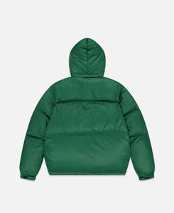 Hooded Down Jacket (Green)