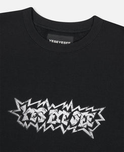 Y.E.S Steel Logo Sweatshirt (Black)