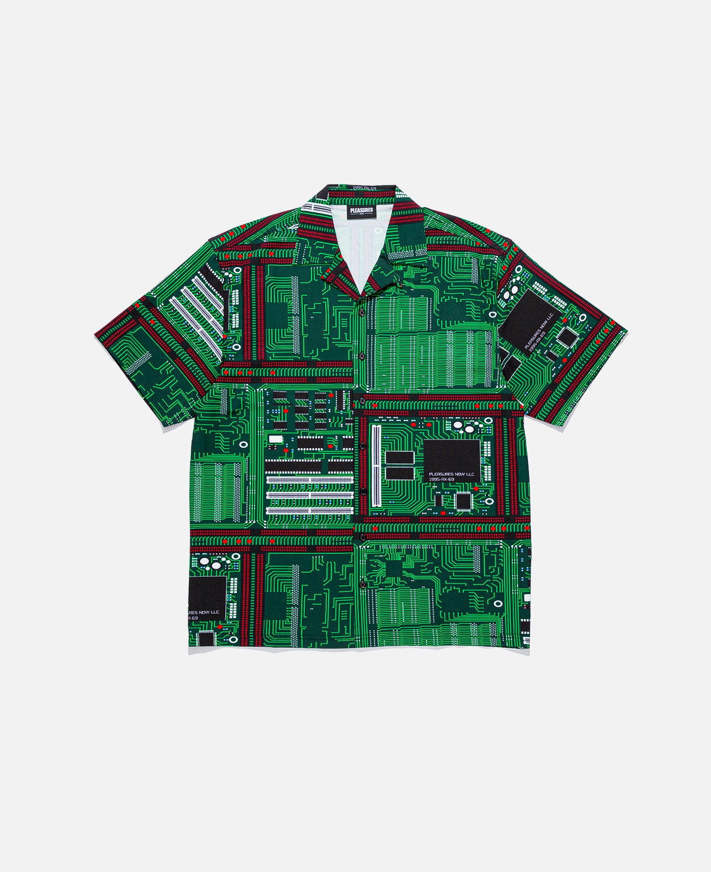 Motherboard Rayon Shirt (Green)