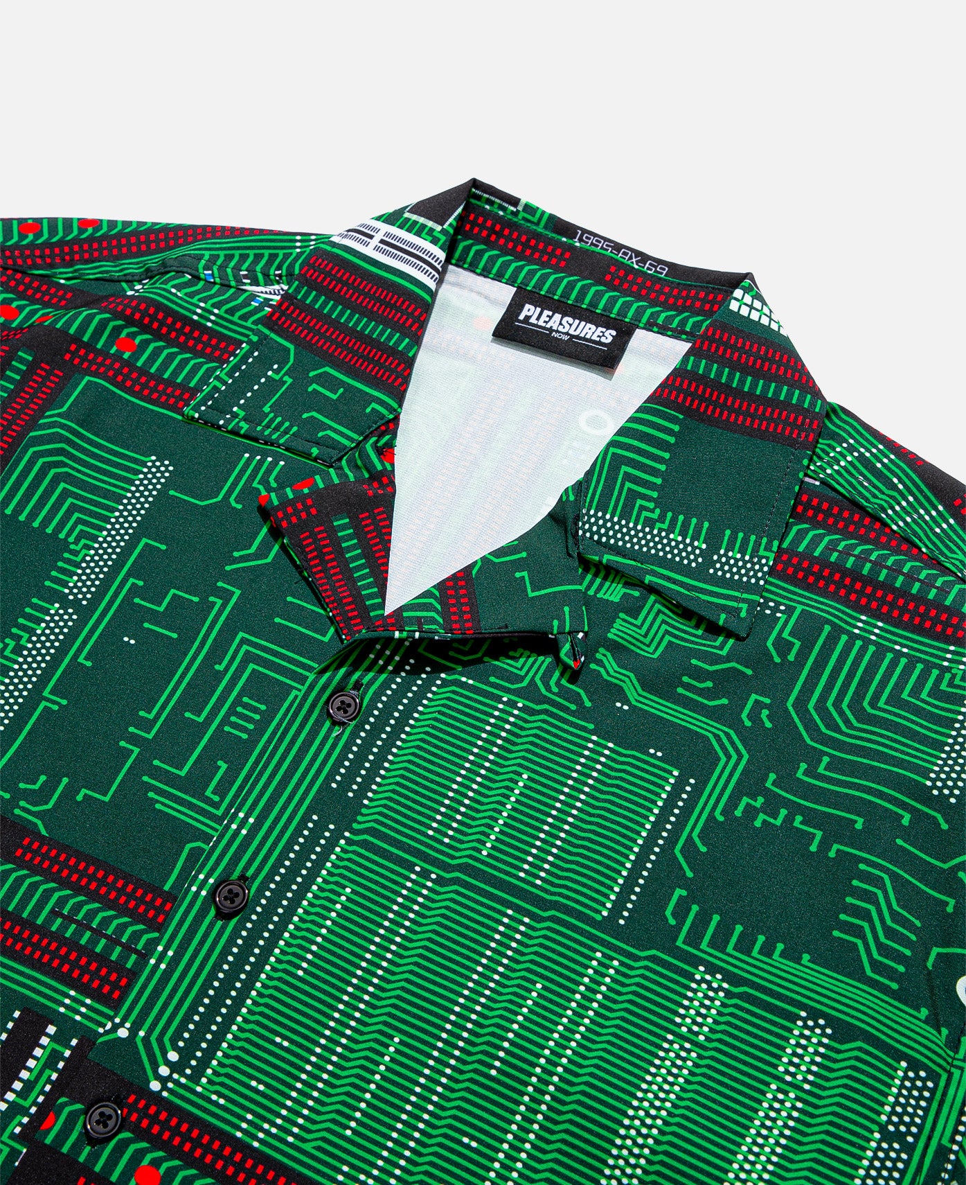 Motherboard Rayon Shirt (Green)
