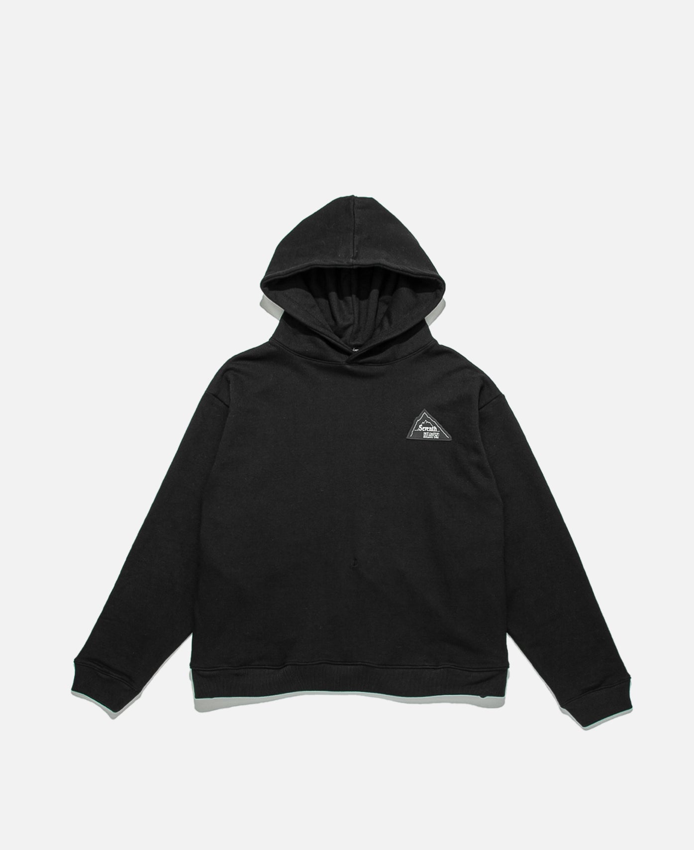 Rubber Patch Mountain Logo Hoodie (Shfw20Hd01) Black