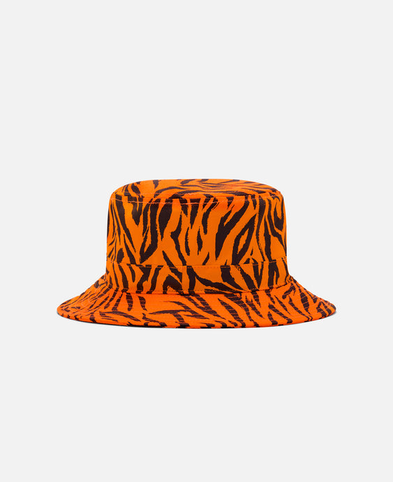 Tiger Stripe Bucket Hat (Orange)