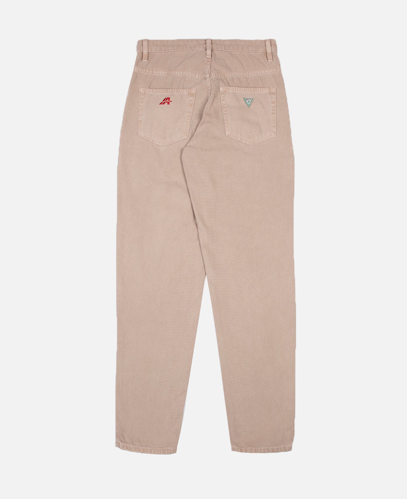 Darted Straight Jeans
