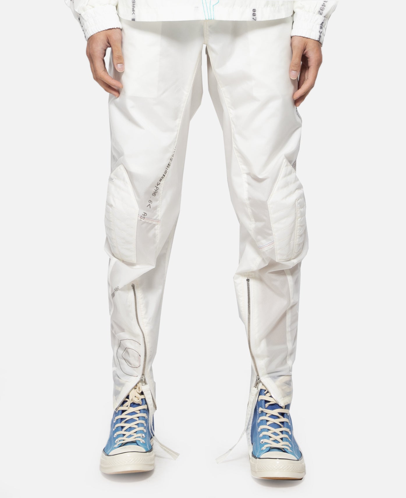 Readymade Airbag Half Stripe Tapered Trousers