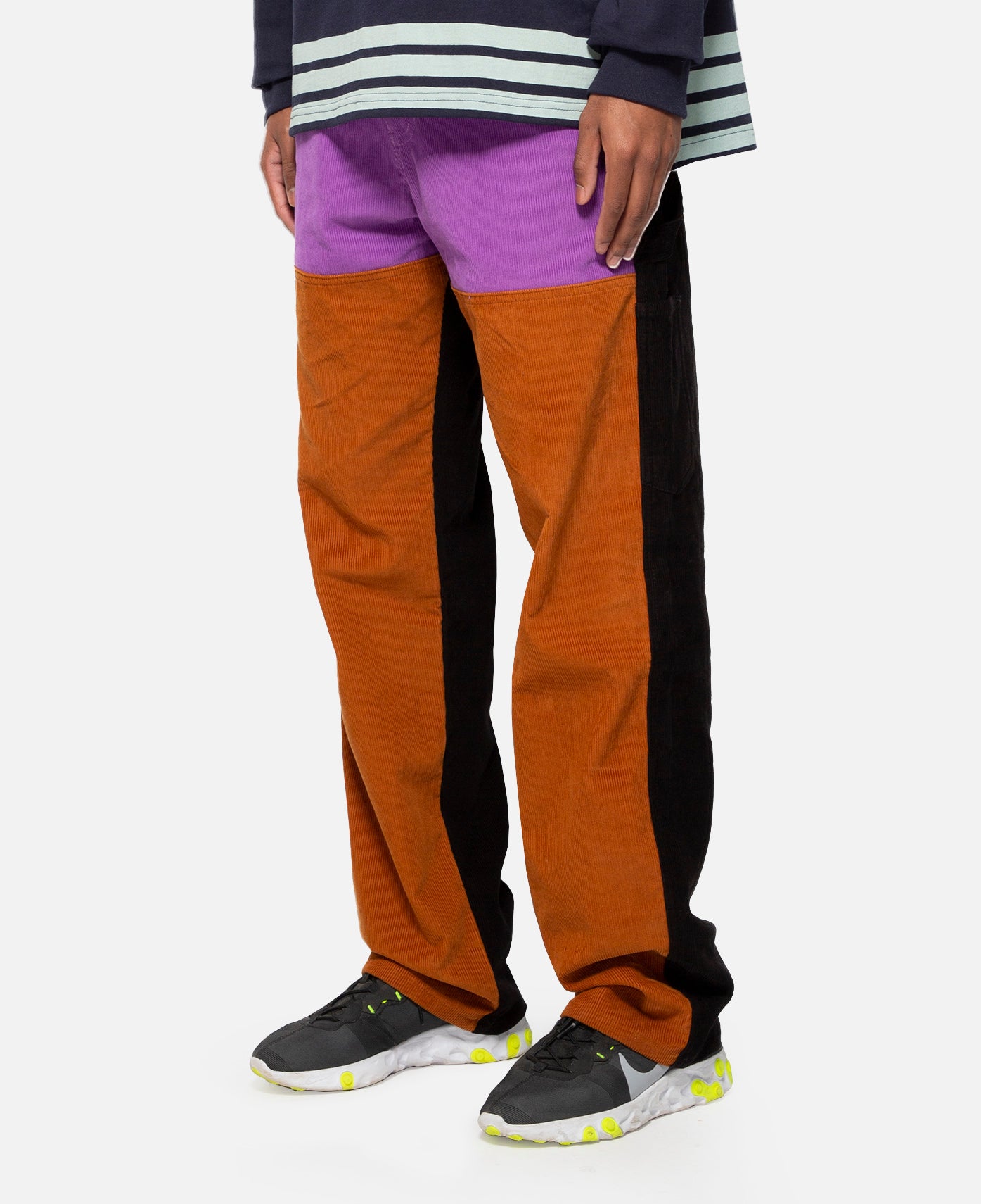 Colorblock Cord Pant (Multi)