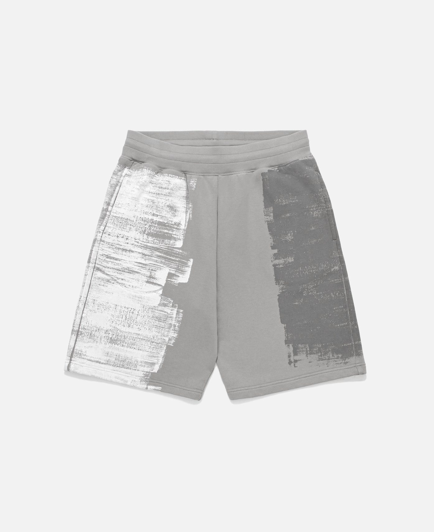 Brush Stroke Shorts (Grey)