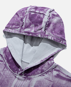 Corrosion Hooded Sweatshirt (Purple)