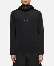 Hooded Zip Top (Black)