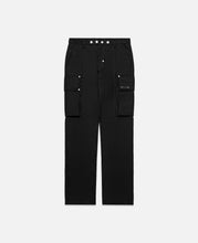 Nylon Cargo Pants (Black)