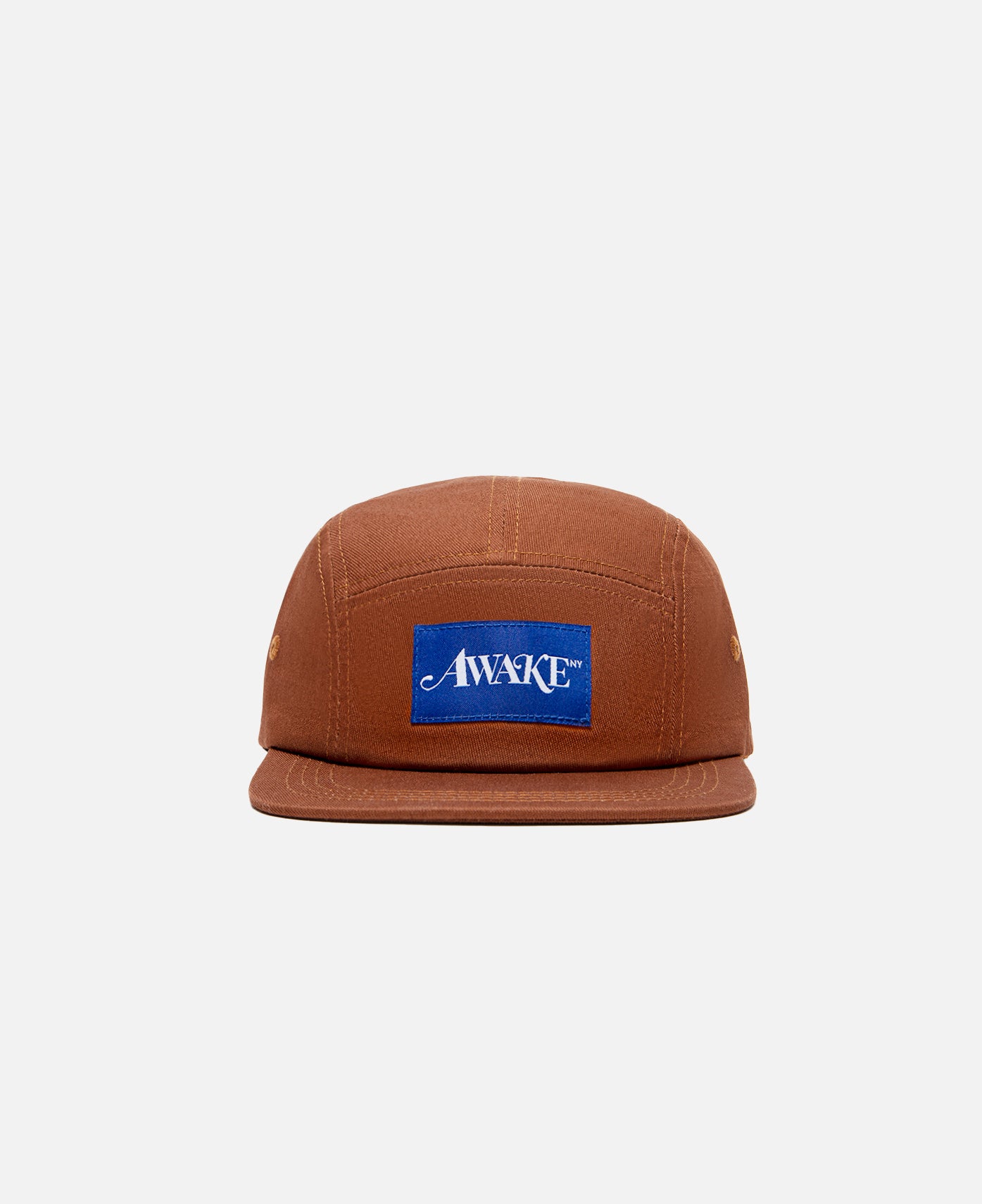 Classic Logo 5 Panel Cap (Brown)