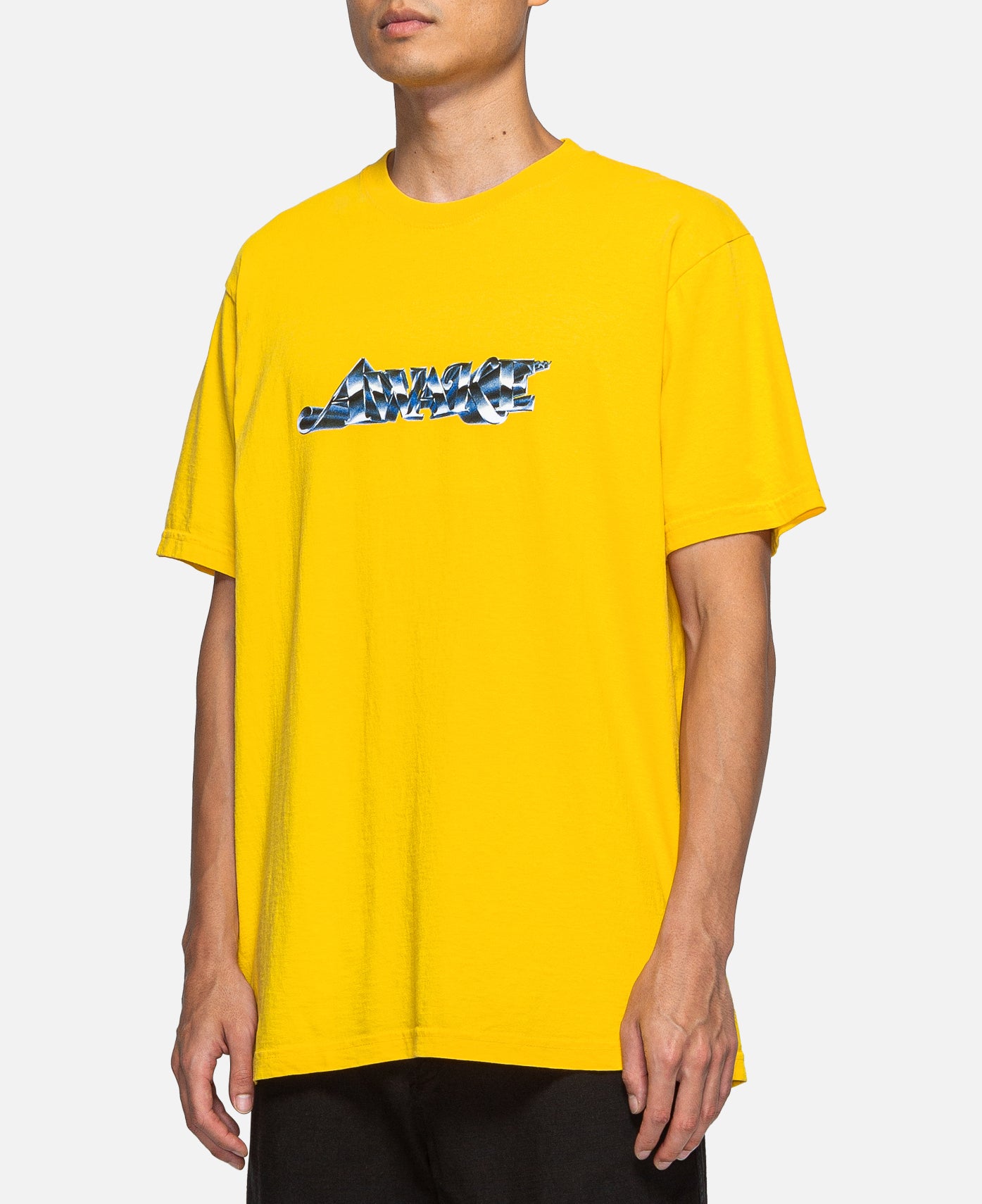 Chrome Logo T-Shirt (Yellow)