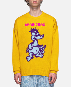Slingshot Knit Sweater (Yellow)