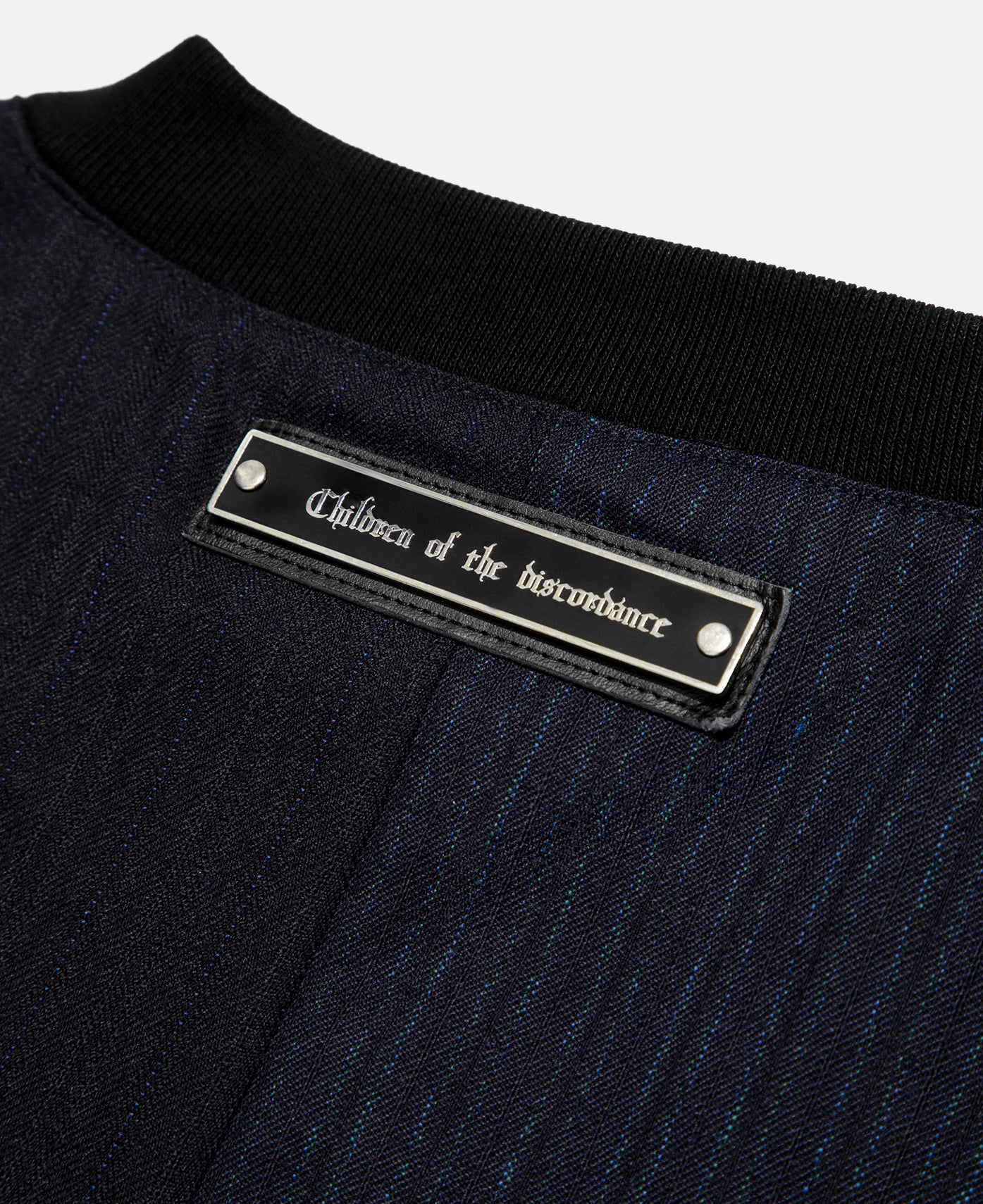 Dead Stock Wool Patchwork PO (Navy)