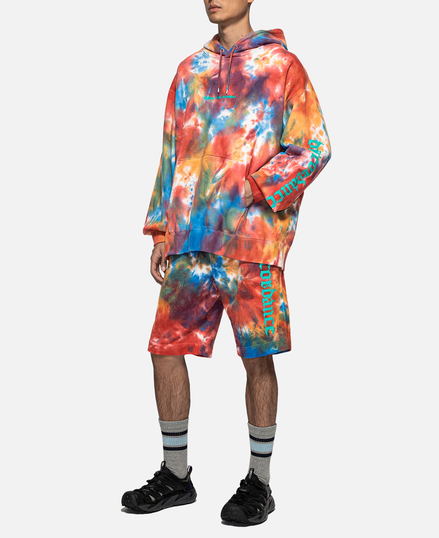 Hand Dyeing Shorts D (Multi)