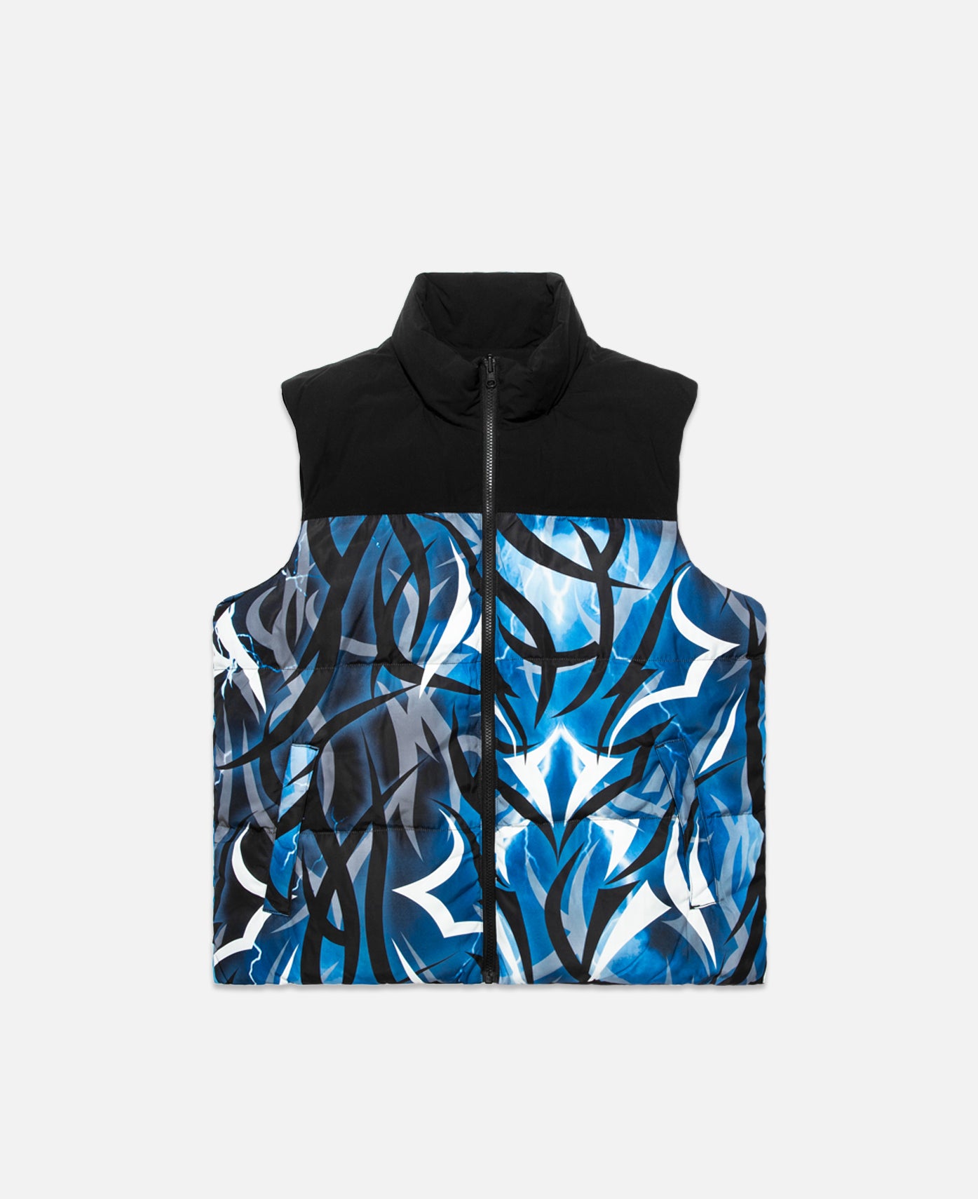 Alienegra Reversible Puffer Vest (Blue)