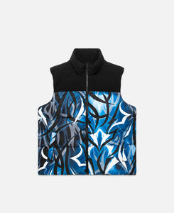Alienegra Reversible Puffer Vest (Blue)