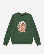Bricken Head Crewneck Sweatshirt (Green)