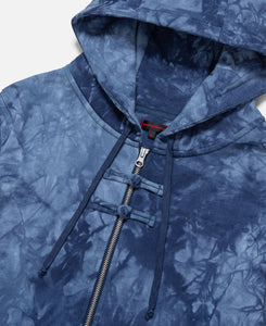 Chinese Zip Up Hoodie (Navy)