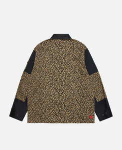 Leopard Army Jacket (Black)