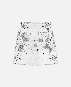 Pajama Shorts (White)