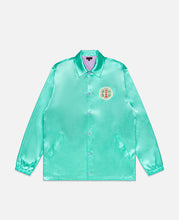 Satin Coach Jacket (Green)