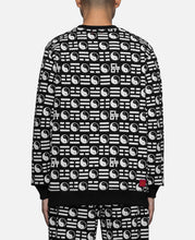 Tai Chi All Over Print Sweatshirt (Black)