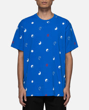 Tai Chi All Over Print T-Shirt (Blue)
