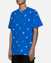 Tai Chi All Over Print T-Shirt (Blue)